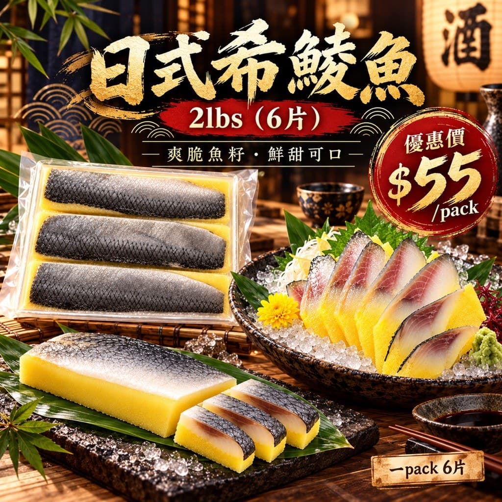 日式希鯪魚2lb
