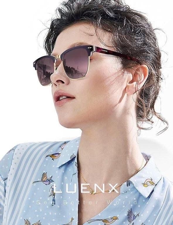 LUENX 復古偏光太陽眼鏡