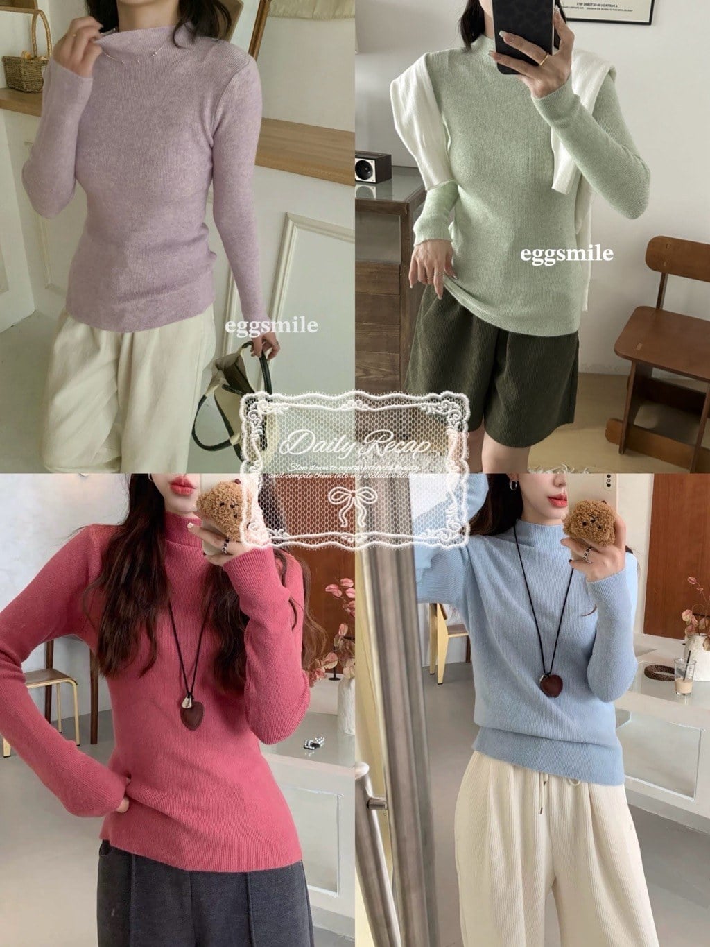 eggsmile 19色兔絨中領打底衫 (7)