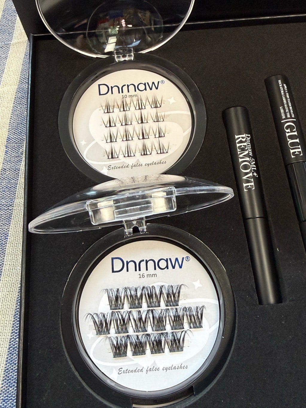 Dnrnaw Premium 3D DIY 簇狀假睫毛豪華套裝 (5)