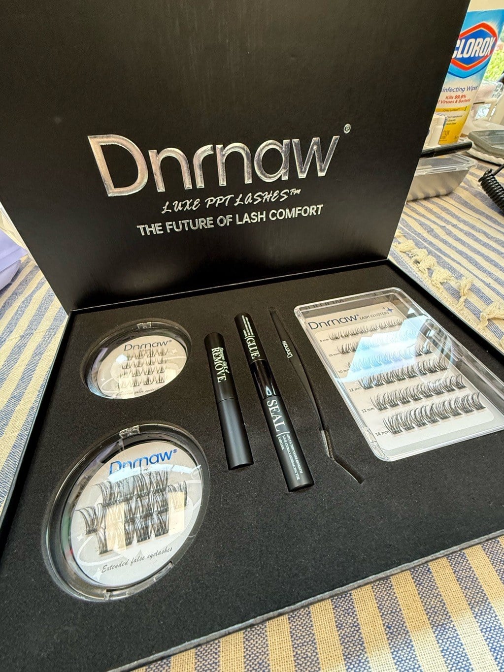 Dnrnaw Premium 3D DIY 簇狀假睫毛豪華套裝 (4)