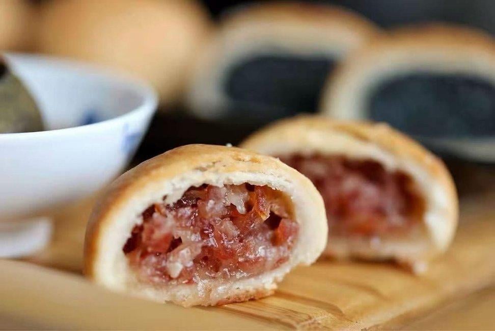 傳統雲南火腿月餅 (3)