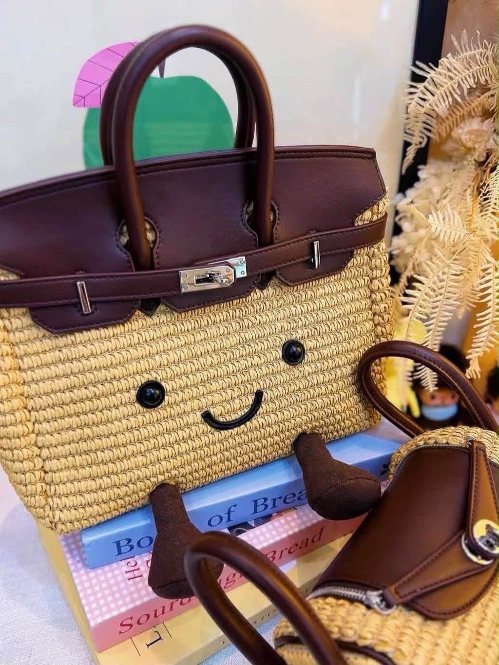 Pony twentyeight 最新 Smile Pony 手工編織袋 (4)