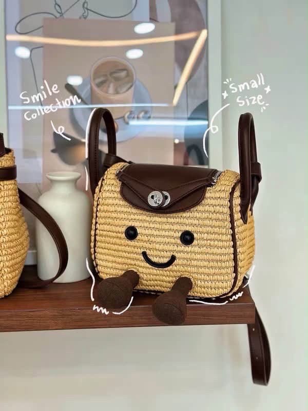 Pony twentyeight 最新 Smile Pony 手工編織袋 (6)