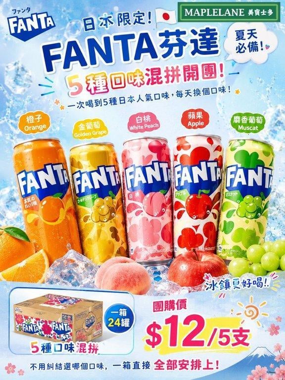 日本限定 FANTA 芬達 (2)