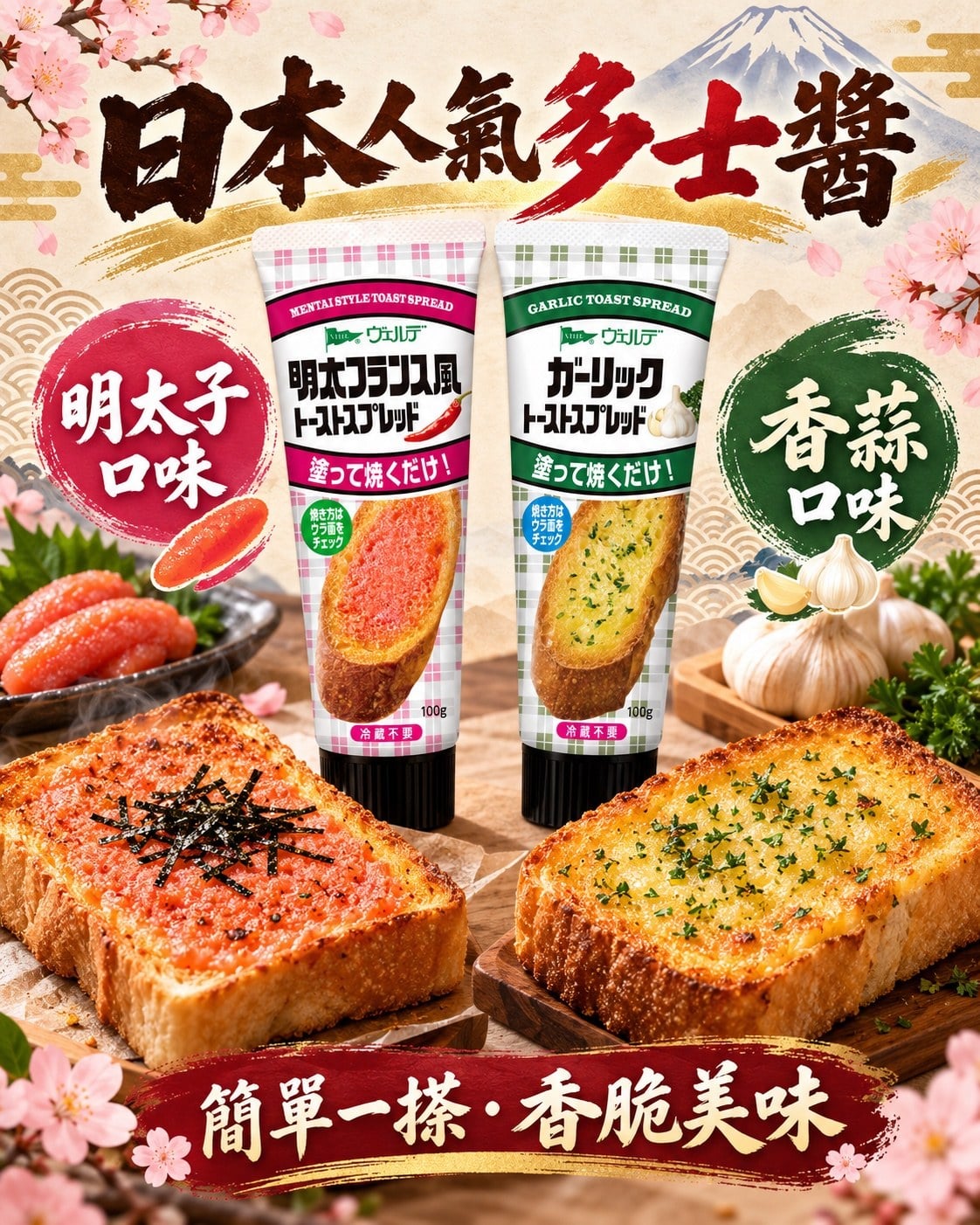 日本人氣多士醬 (1)