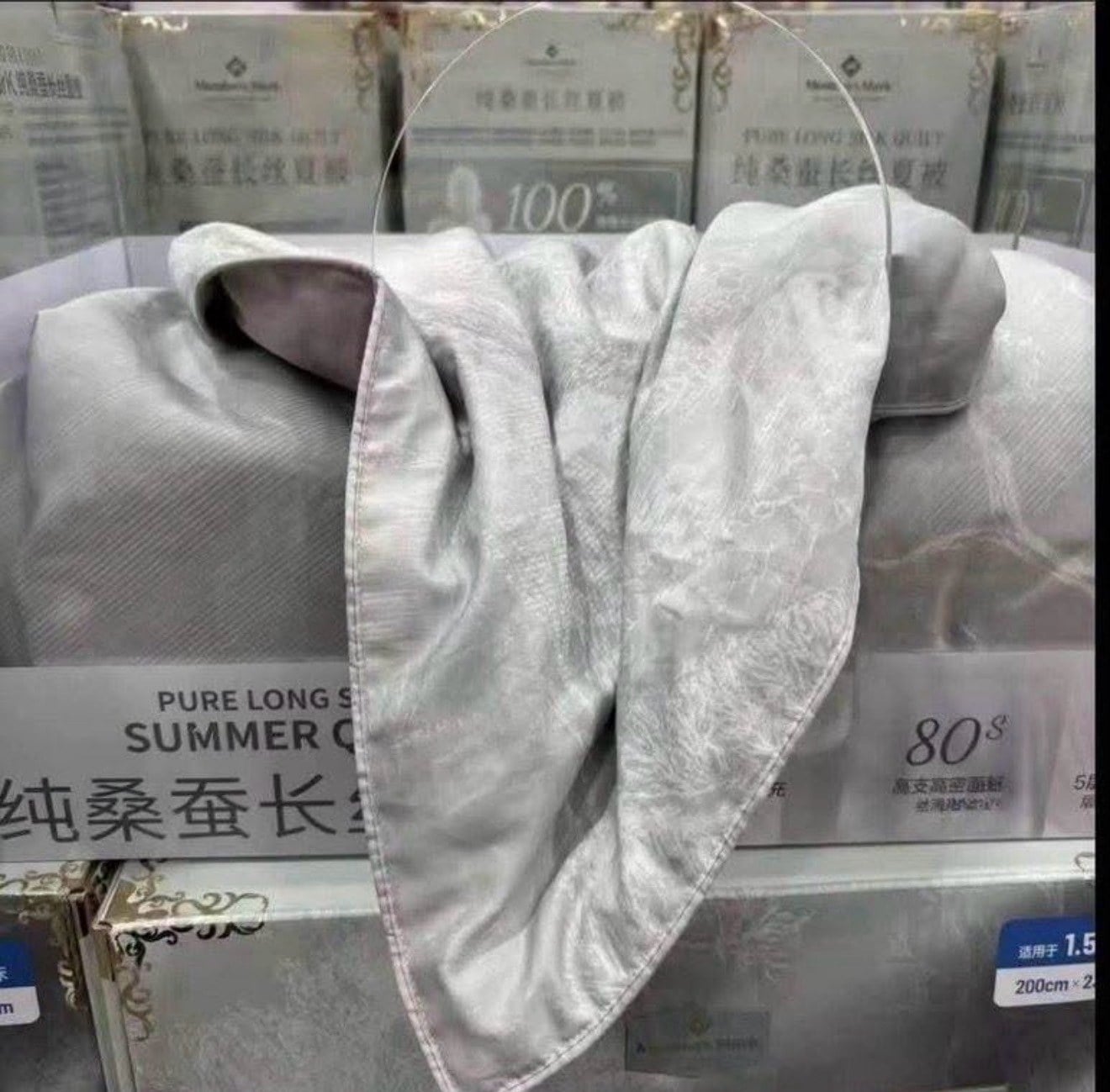 100%桑蠶絲長絲夏涼被 （Queen) (3)