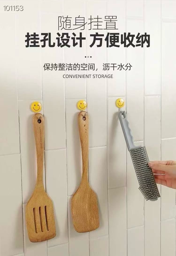 多功能矽膠清潔刷 （+1=2支） (8)