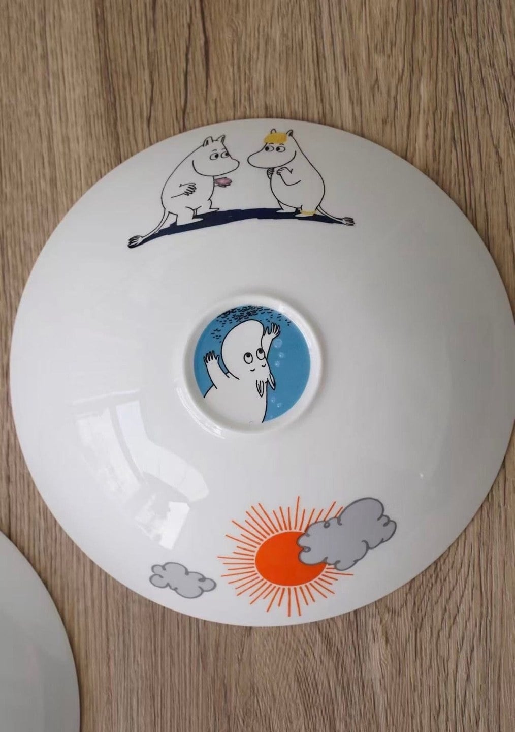 正版授權 MOOMIN 嚕嚕米餐碟組 (8)