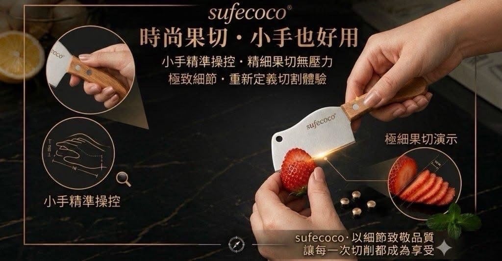 出口級英式復古小廚刀 (2)
