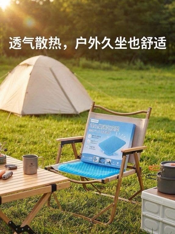 POLLADA 蜂巢透氣凝膠坐墊 (6)