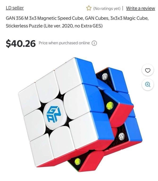 GAN 356 M 磁力魔方 (1)